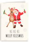 hi hi hi melly klismus met de kerstman