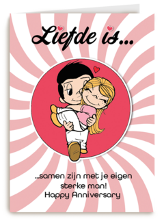 Liefde is sterke man