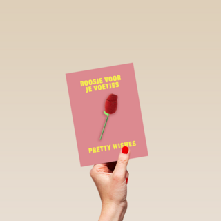 Eat My Socks Pretty Rose