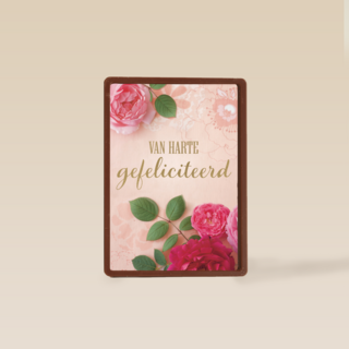 roze rozen kaart