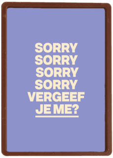 AndC Sorry vergeef je me