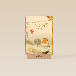 Klassieke kerstkaart