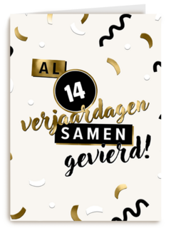 al heel wat verjaardagen samen gevierd