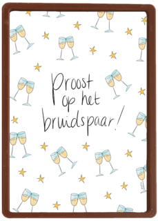 Proost Bruidspaar Champagne Matia Studio