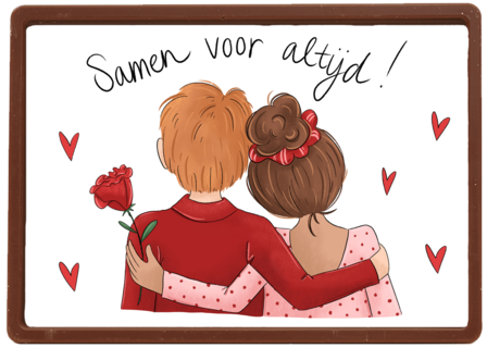 valentijn kaart matia studio samen voor altijd