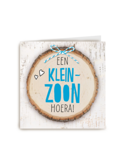 boomstam een kleinzoon geboren