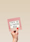 letterbord kaart met de tekst this is a paper hug