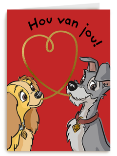 Valentijn Lady Vagebond Hou van jou