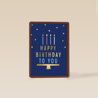 verjaardag kaart man stijlvol happy birthday to you