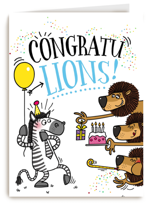 verjaardagskaart congratulions