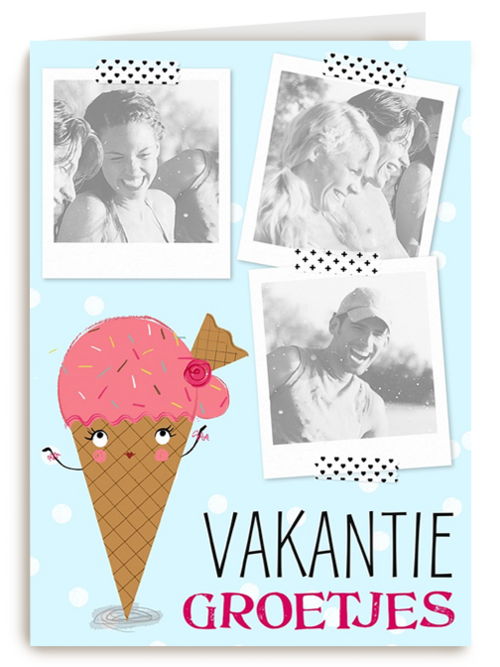 ijsje vakantiegroetjes