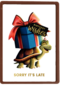 folio sorry its late turtle with present