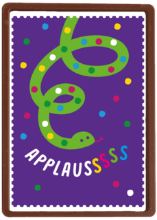 Kinderpostzegels - Applaus