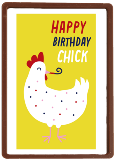 Verjaardagskaart Happy Birthday Chick