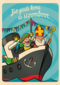 Sinterklaaskaart Zie ginds komt de stoomboot