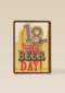verjaardag leeftijden happy beer day 18
