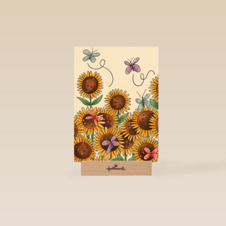 sterkte kaart zonnebloemen matia studio