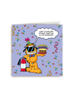 Garfield verjaardagstaart