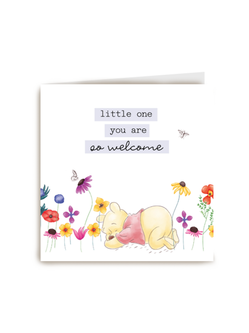 zwangerschap kaart winnie de poeh you are so welcome