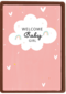 geboorte dochter wolkje welcome baby girl