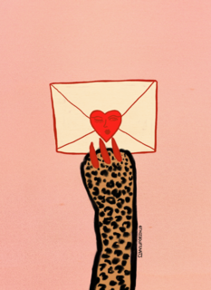 Envelop met liefde Bouffants and Broken Hearts