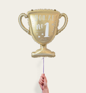 Ballon You&rsquo;re number One Goud