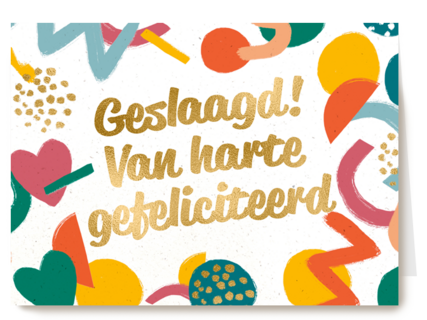 Geslaagd ballonnen