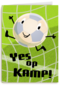 Op kamp kaart voetbal