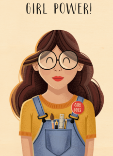 girl power powervrouw