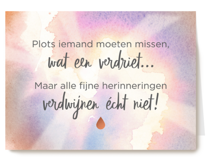 wat een verdriet