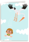 geboorte zoon ooievaar baby grappig