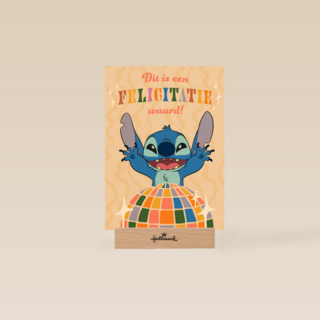 Felicitatie Disney Stitch