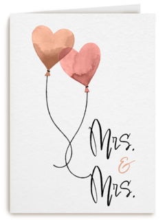 Huwelijksfelicitatie 2 vrouwen