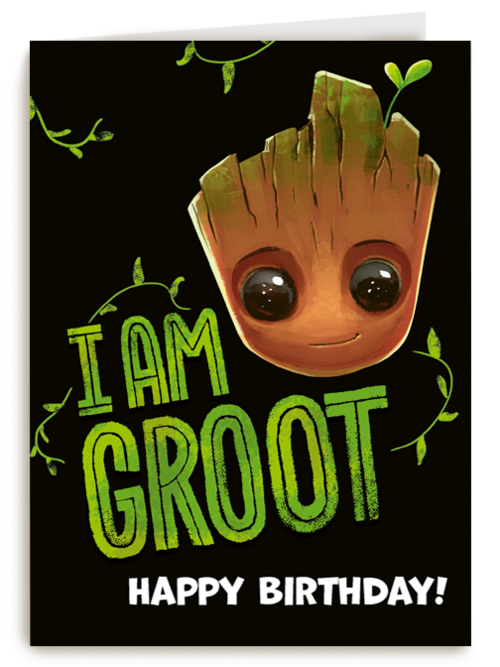 I Am Groot Happy Birthday