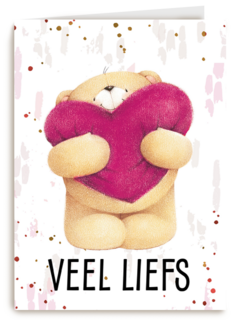 valentijnskaart forever friends Veel liefs