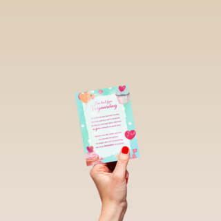Verjaardagskaart vrouw Cupcakes More than words