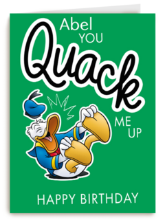 Donald Duck Happy Birthday