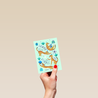 Lentefeest luipaard ballen