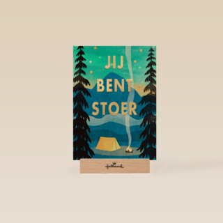 Op kamp jij bent stoer