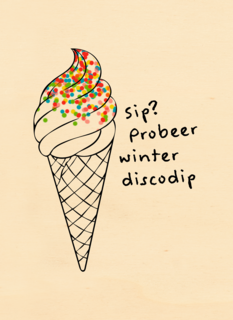 Probeer winter discodip