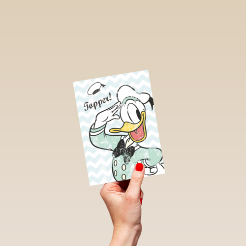disney adult donald duck topper