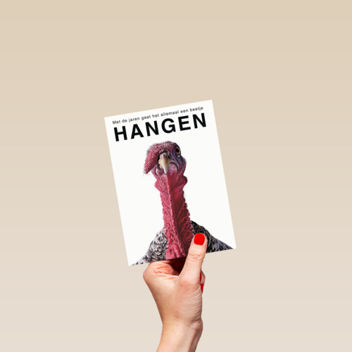 met de jaren gaat het allemaal een beetje hangen
