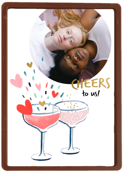 Cheers to us fotokaart