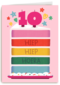Hiep Hiep Hoera 10 jaar meisje