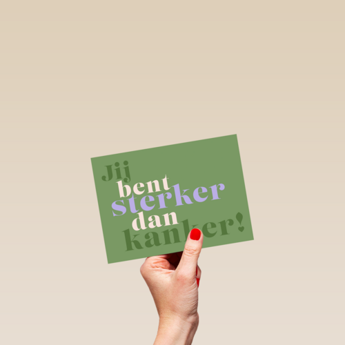 Jij bent sterker dan kanker