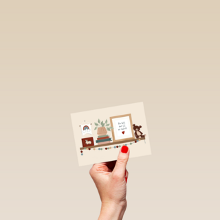 Geboortefelicitatie zo blij dat jij er bent