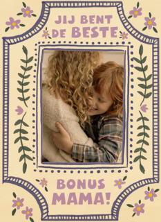 De beste bonus mama fotokaart