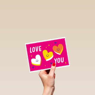 Kinderpostzegels - Love You