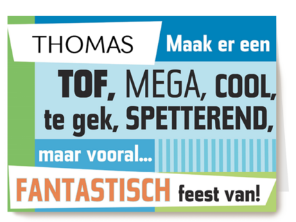 feest jarig verjaardag