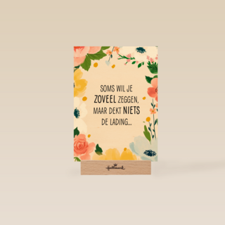 Sterktekaart soms wil je zoveel zeggen